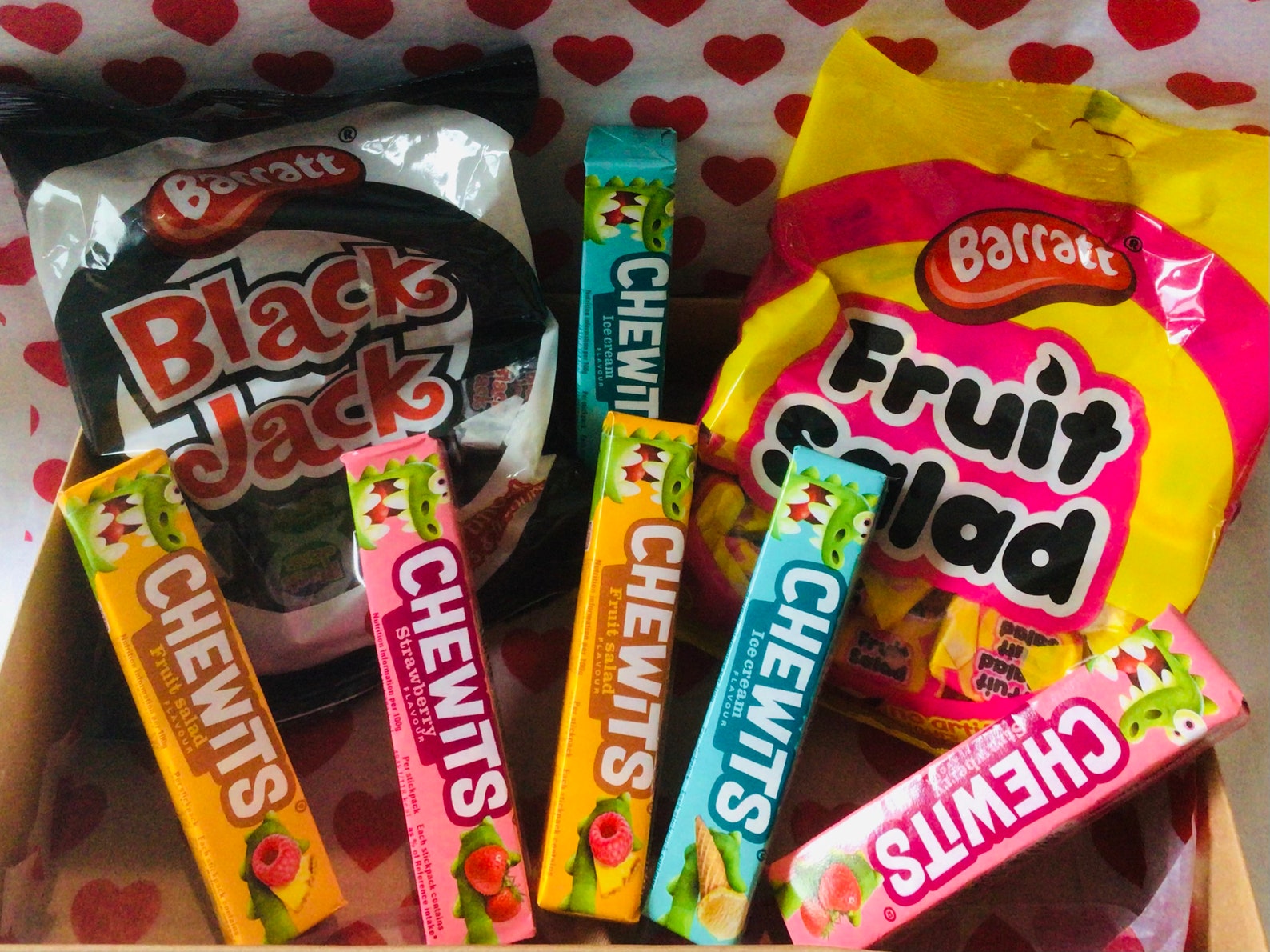 SWEETS GIFT BOX Assorted Fruit salad Blackjacks & Chewits Etsy SWEETS GIFT BOX Assorted Fruit salad Blackjacks & Chewits Etsy