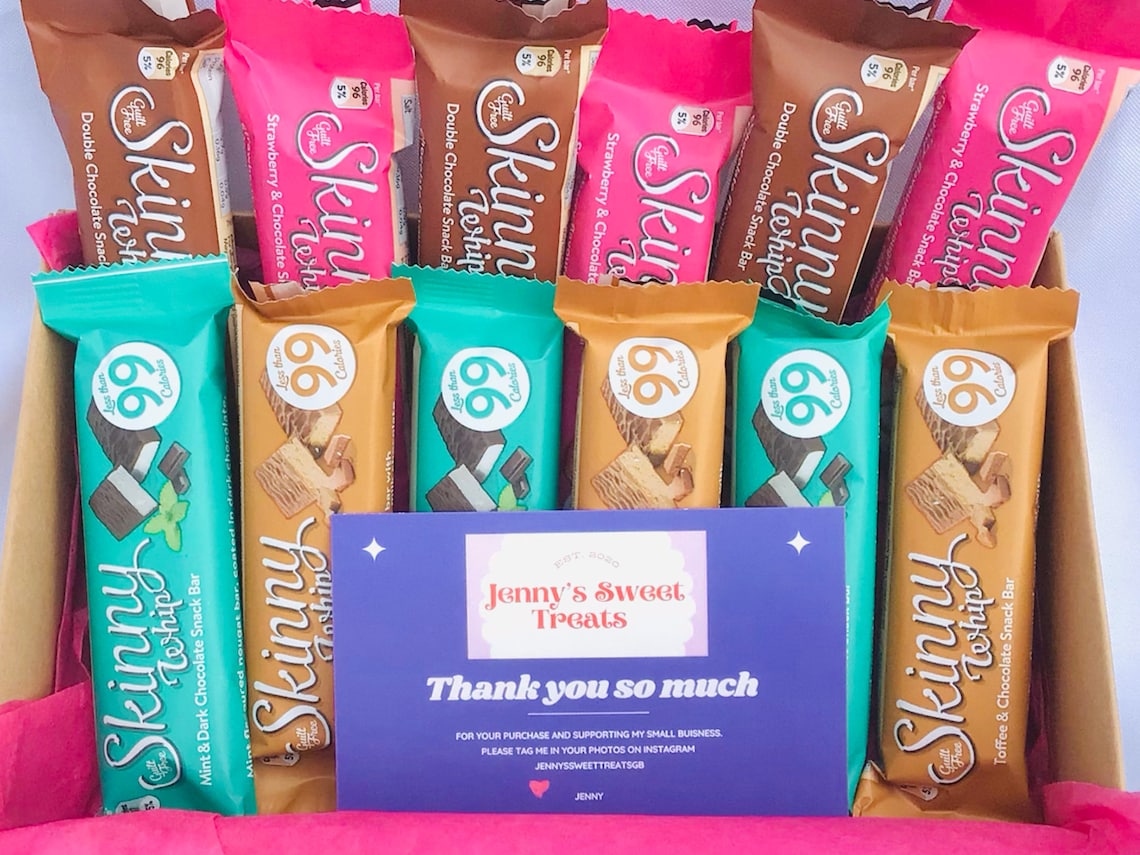 SLIMMING WORLD CHOCOLATE Skinny chocolate box Healthy Etsy