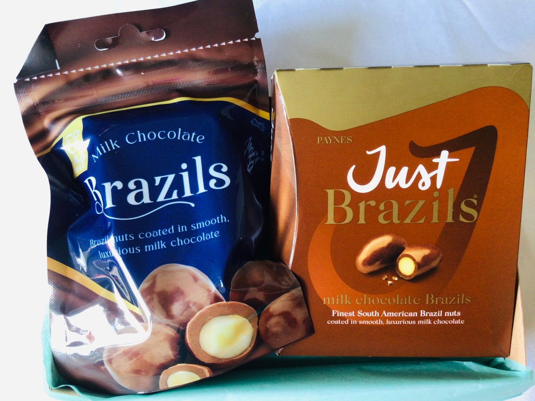 CHOCOLATE BRAZIL NUTS Gift Box Contains Paynes just Etsy