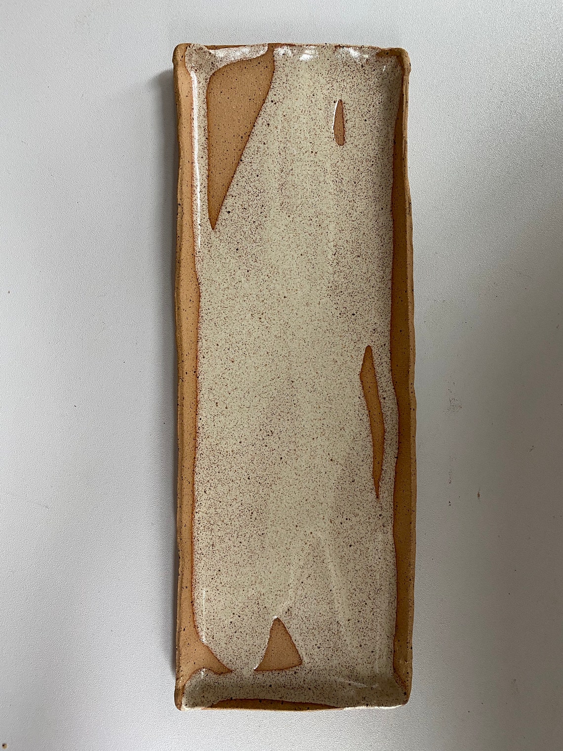 Ceramic Tray Handmade Rectangular Platter Etsy