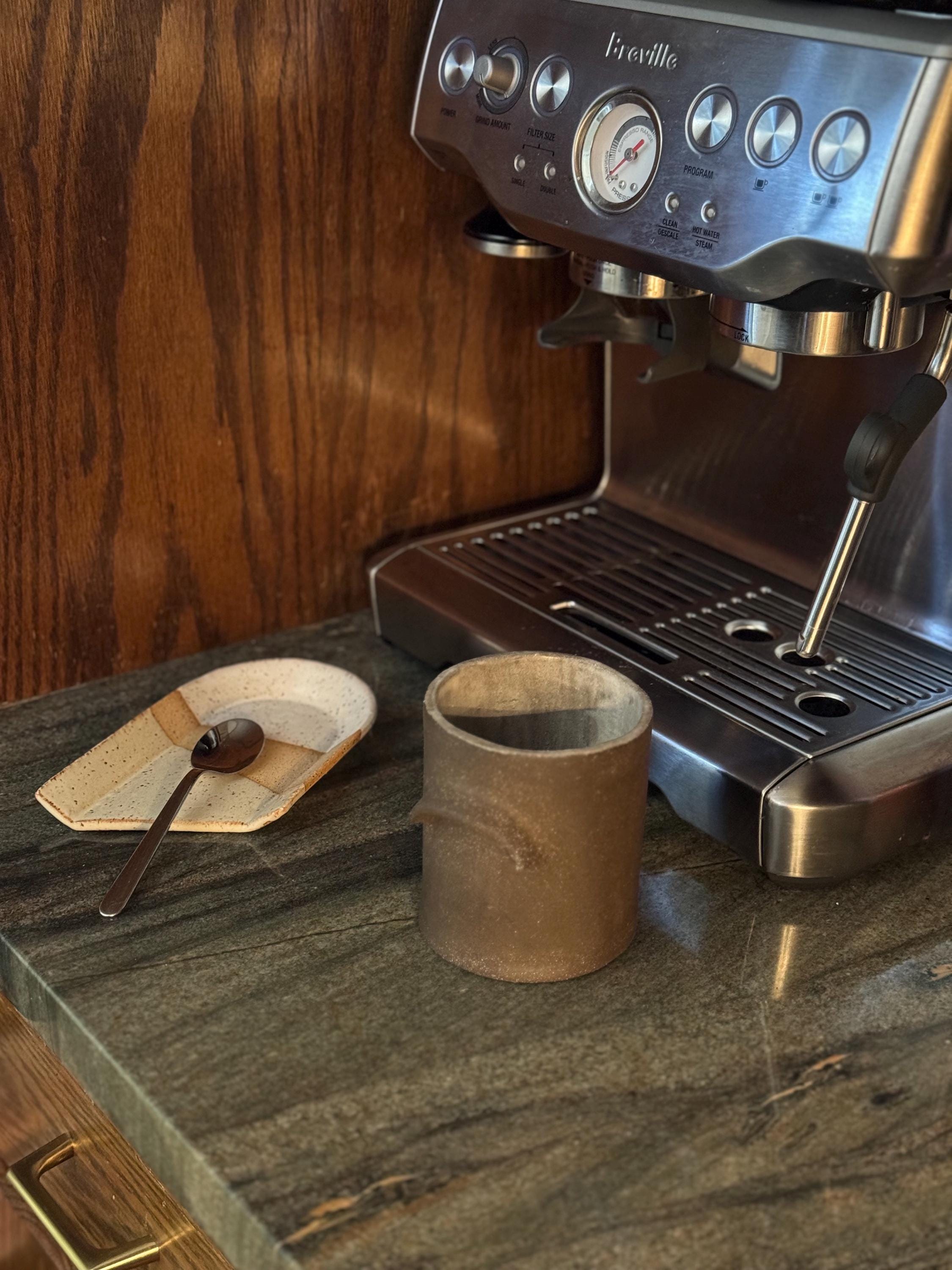 Rustic Silverware Rests Ceramic Spoon Rest, Handmade Stoneware Pottery, Rustic Modern Kitchen ...