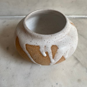 Small Ceramic Vase  | Tea Light | Handmade Candle Holder | Succulent Vase | Airplant Dish