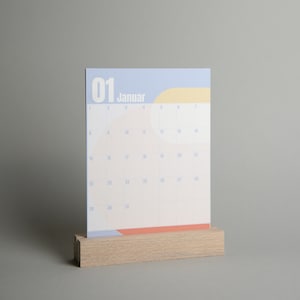 Birthday calendar, perpetual calendar, desk calendar