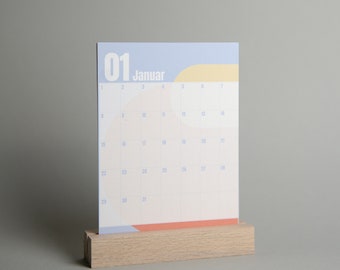 Birthday calendar, perpetual calendar, desk calendar