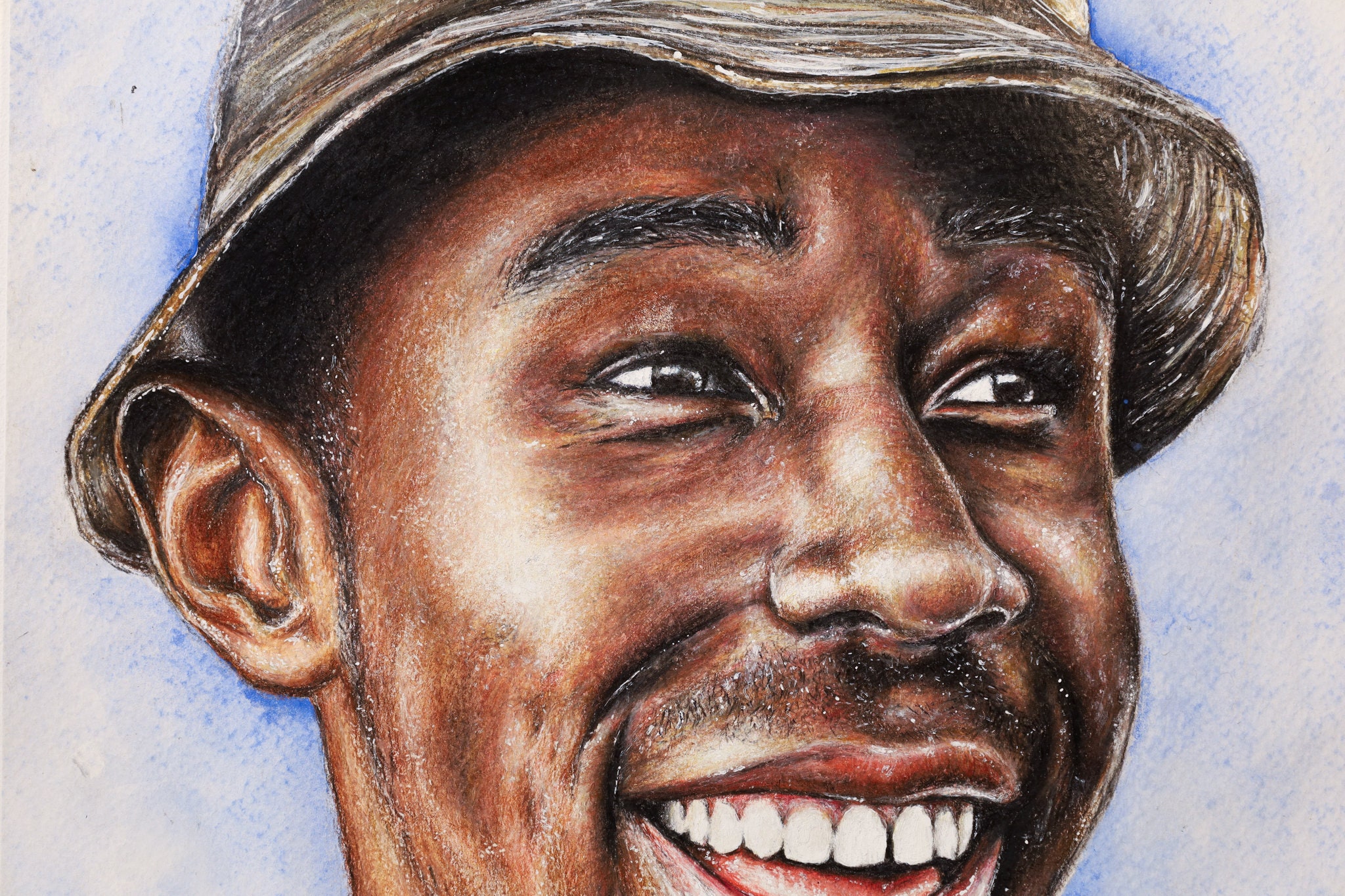 Tyler, The Creator Original Art Colour Pencil Portrait Drawing Etsy 日本