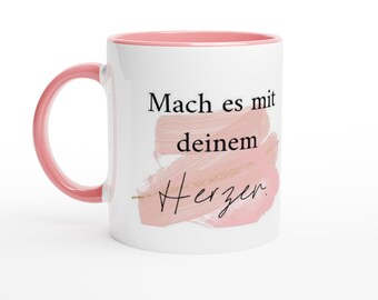 Tasse,Kaffeetasse,Teetasse,Keramikbecher,Geschenk für Freunde,Mitbringsel,Gastgeschenk