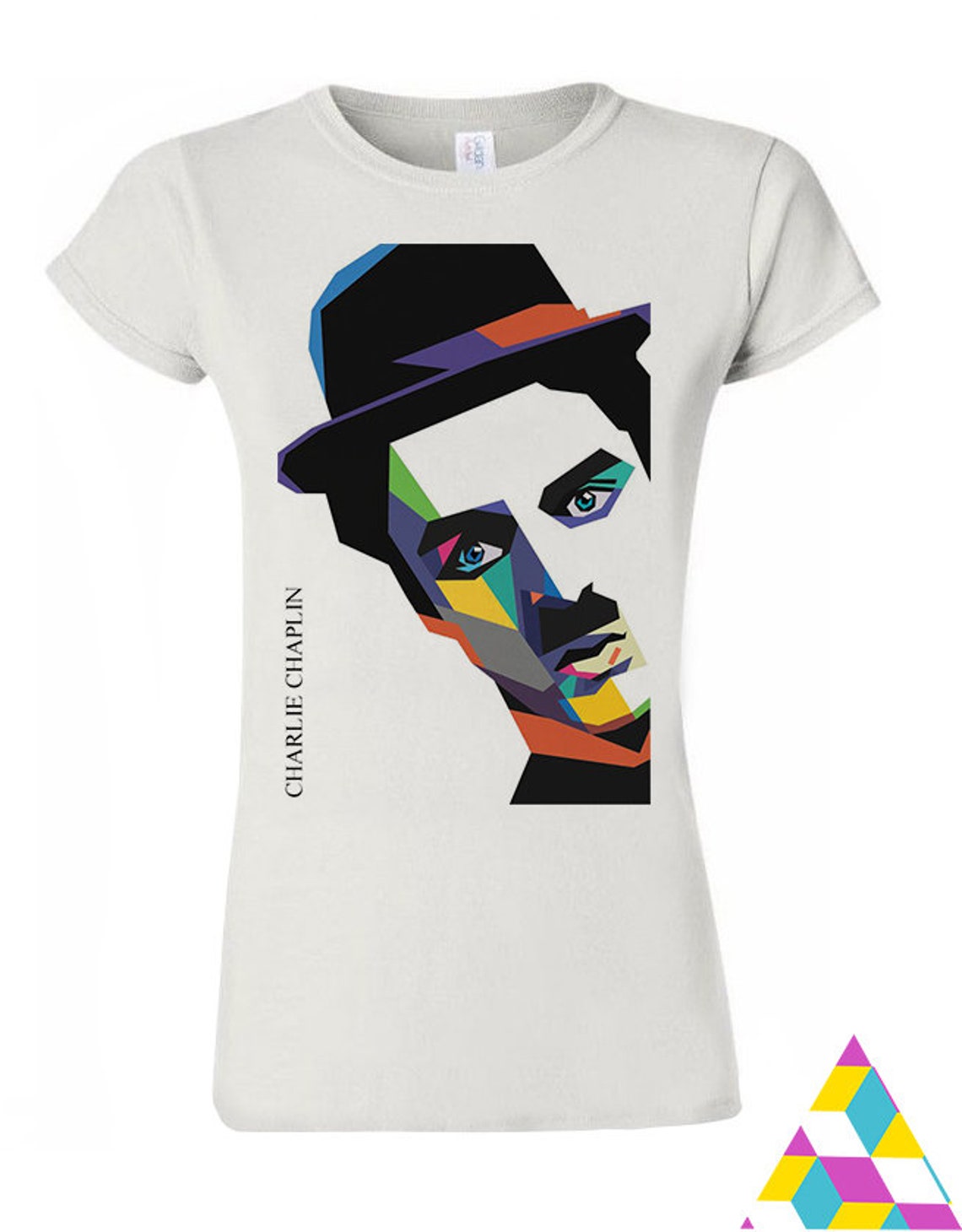 Charlie Chaplin T Shirt London Fashion Trendy Tee Men Women | Etsy