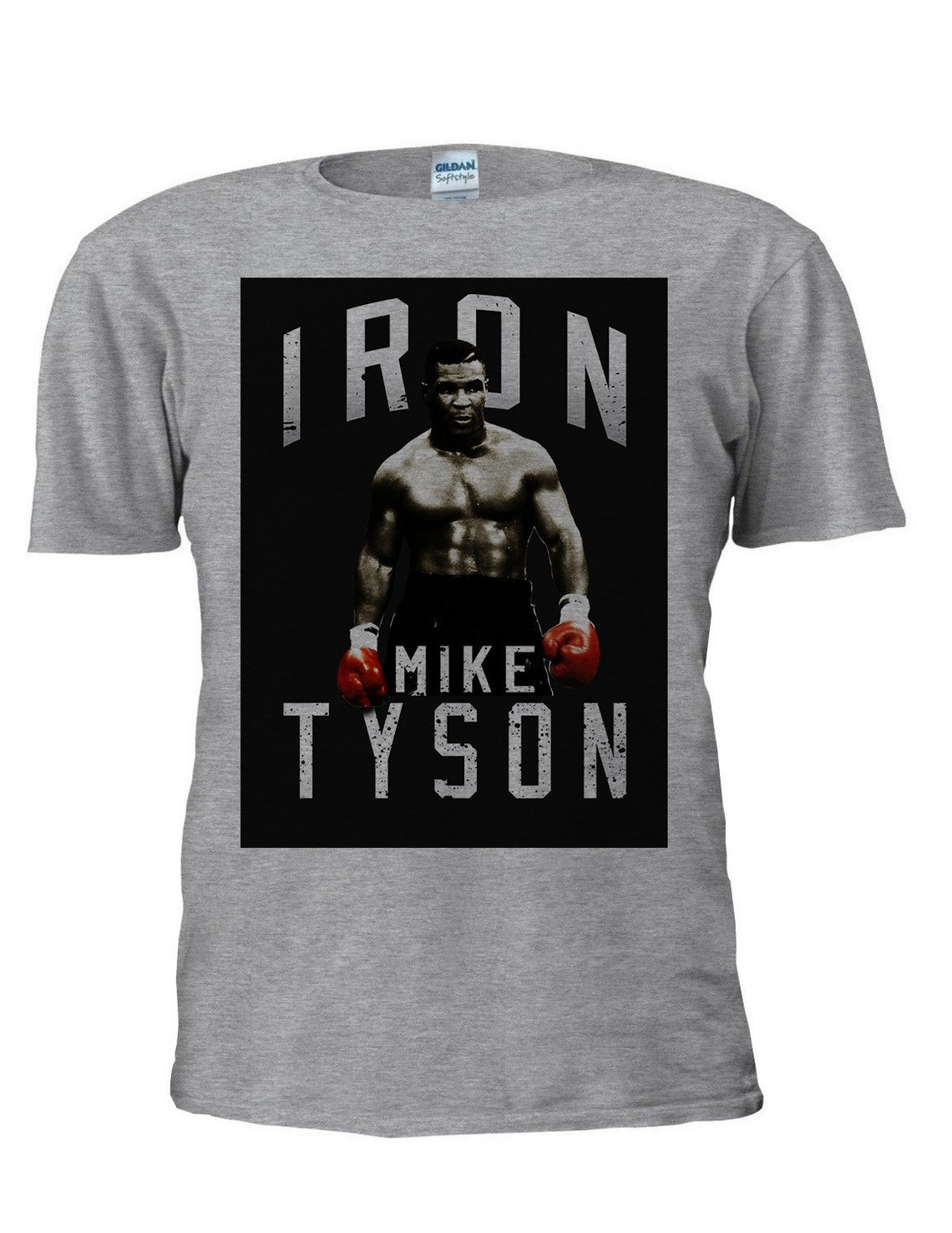 Mike Tyson Boxing T Shirt Gym Training Muscle Running MMA Etsy
