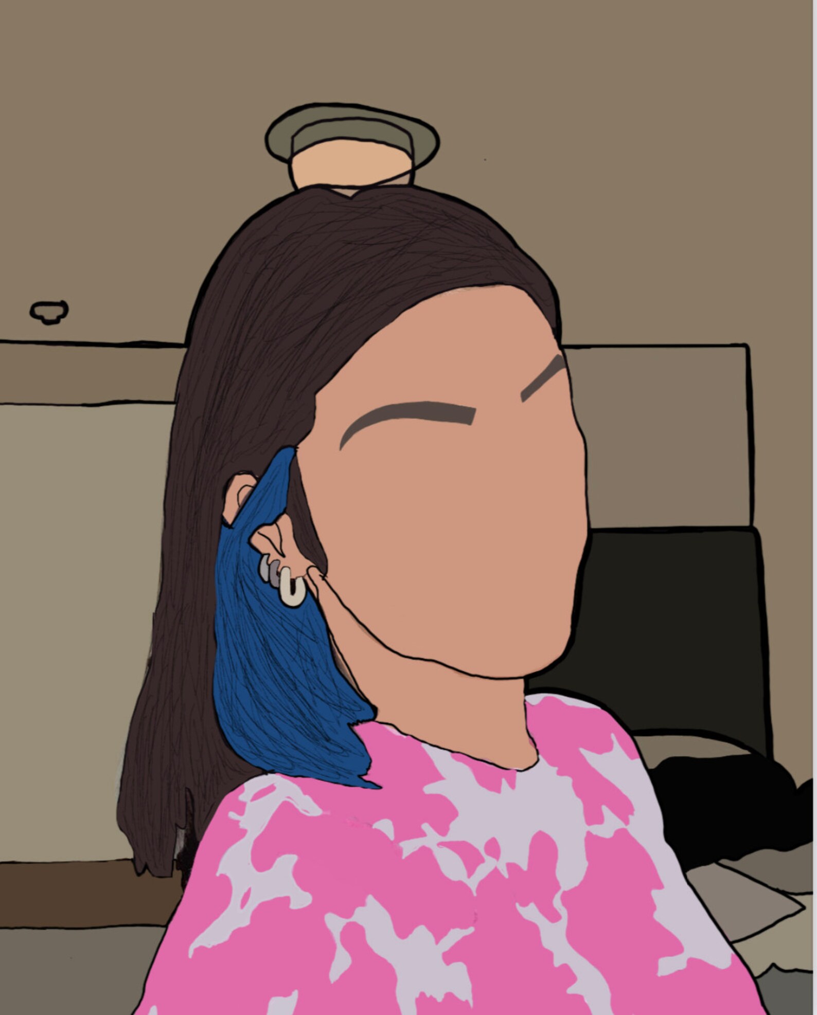 digital faceless portrait app