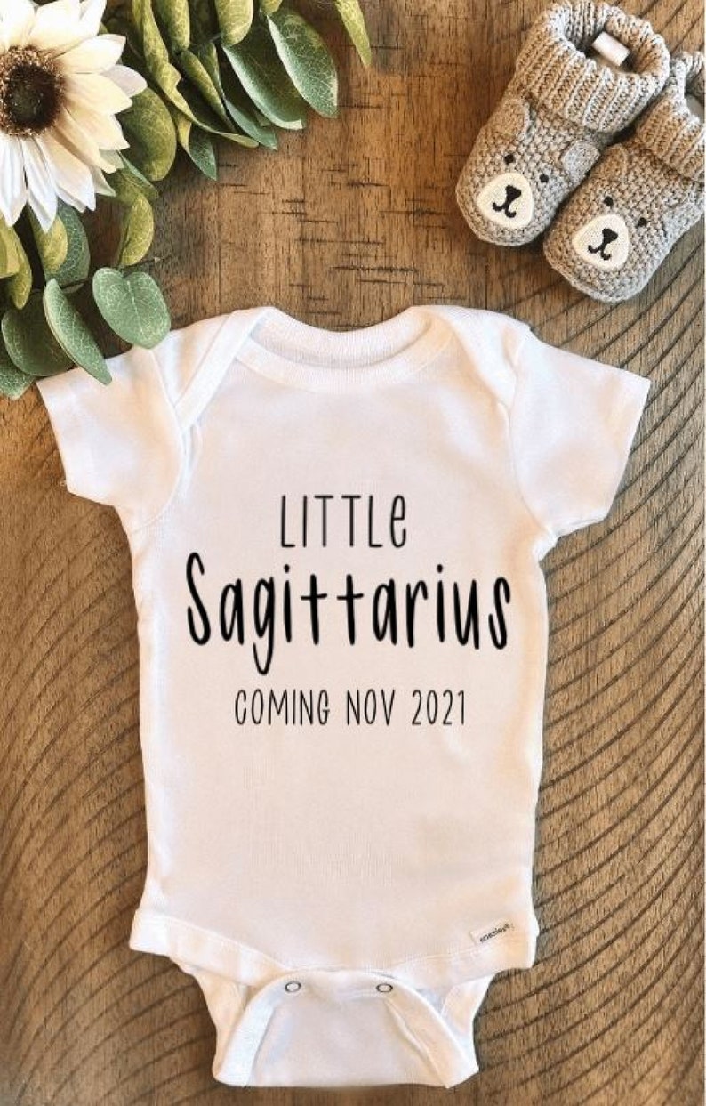 Horoscope Sign Baby Announcement Onesies\u00ae