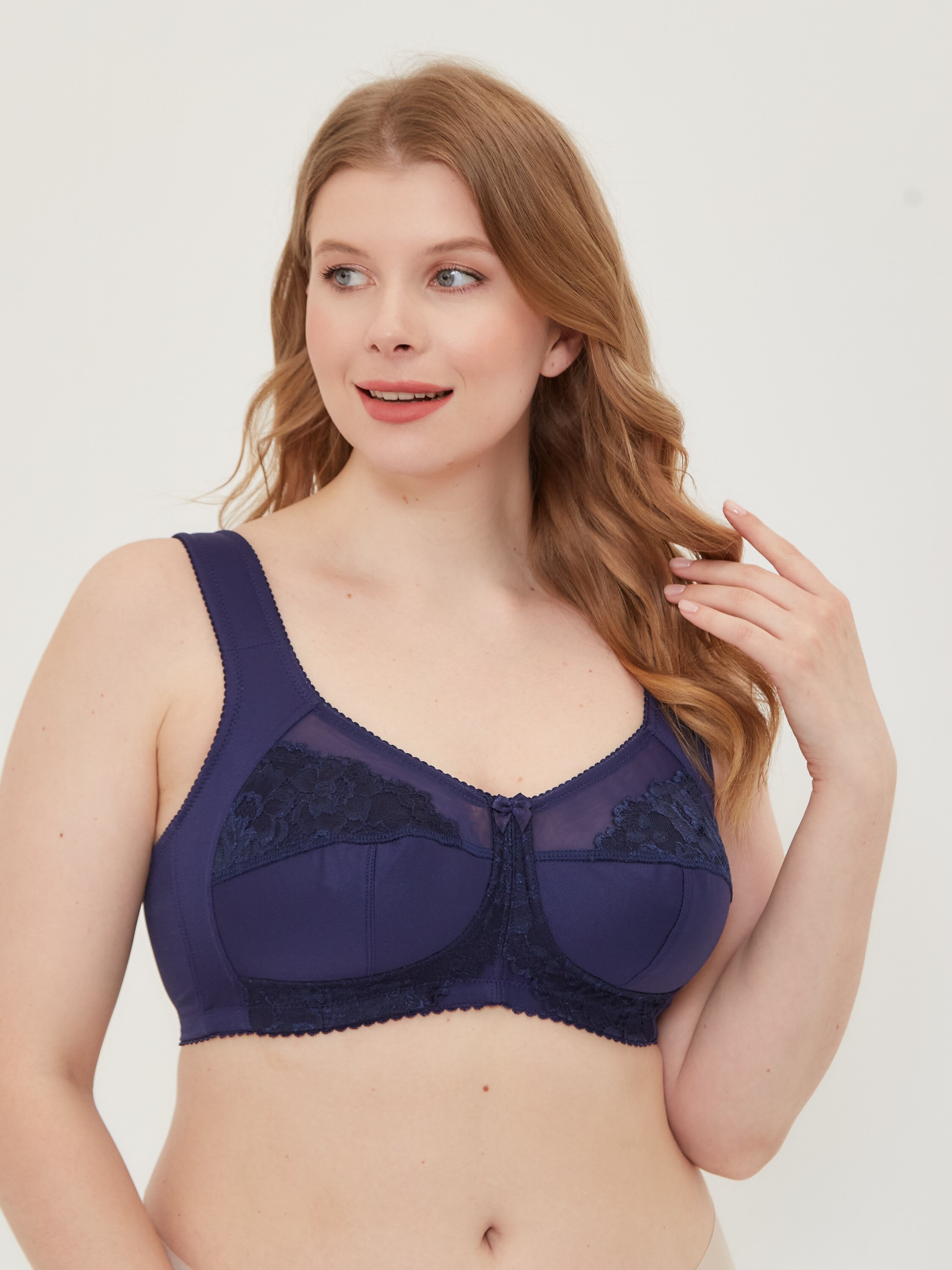 Warner's Firm Support Classic Wire Free Bra With Lace 1244