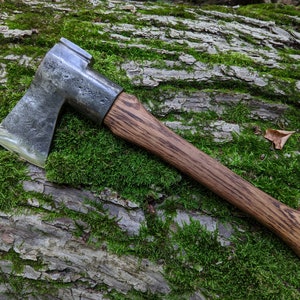 Finnish hatchet, Billnas 61.1, forged replica, throwing axe, carving ax, rare ax, forest axe, camp ax, hunting axe, bushcraft, forged gifts