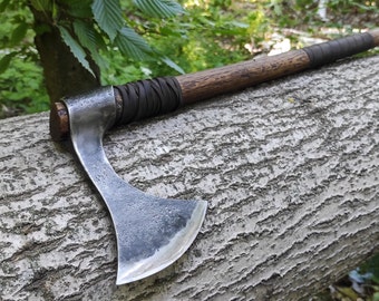 Fist Axe With Sharp Beard, Mini, Cleaver, Forged Ax, Small Hatchet