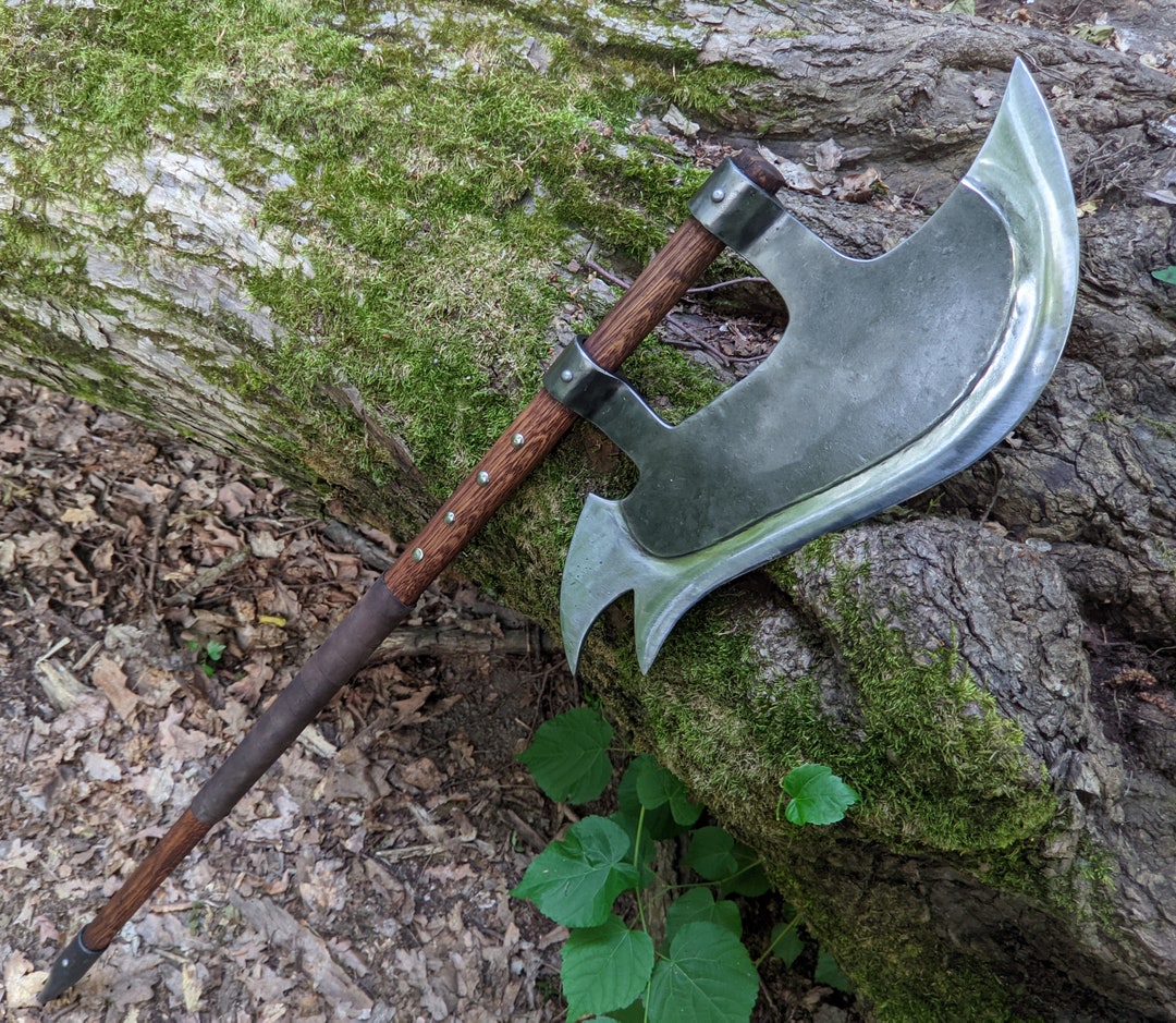 Voulge Lochaber Axe Polearm Franks Battle Ax Bardiche Etsy