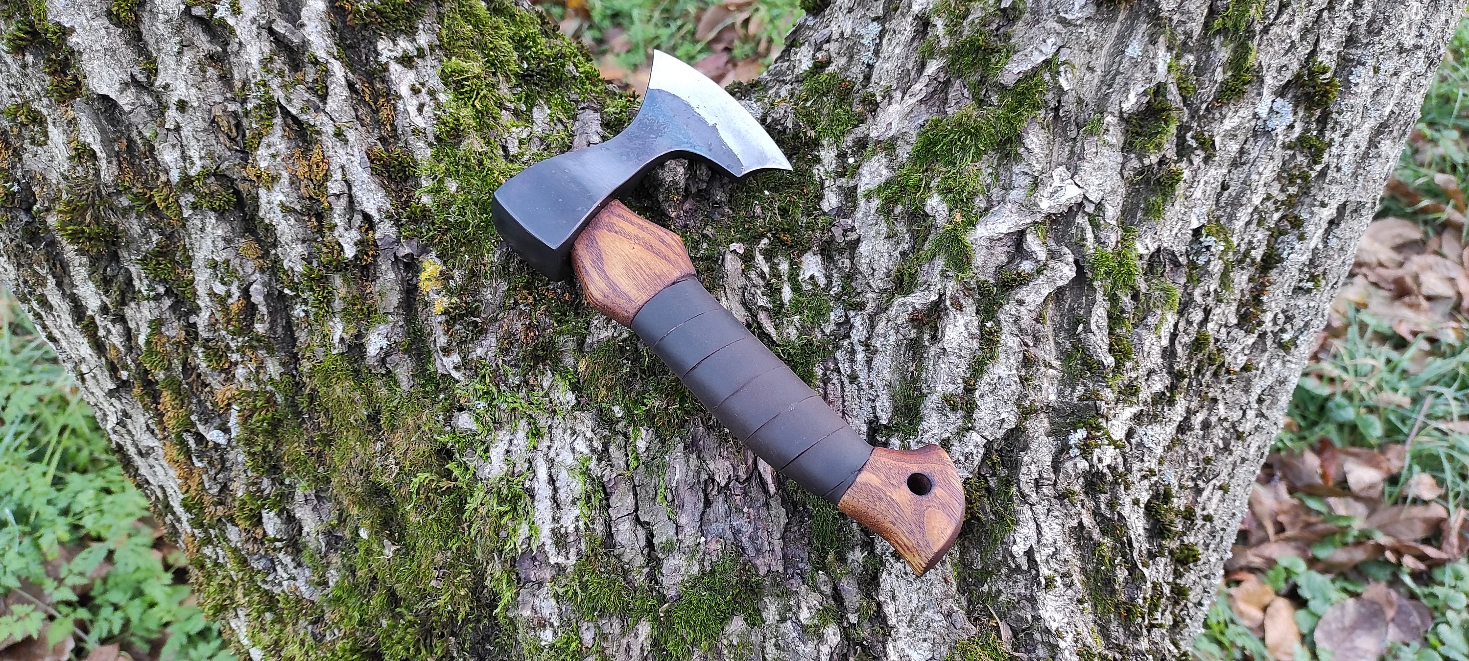 Fist Axe With Sharp Beard, Mini, Cleaver, Forged Ax, Small Hatchet