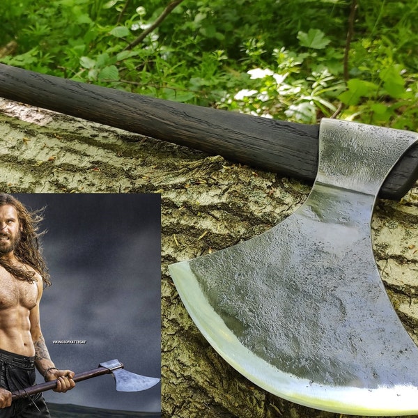 Dane ax, Gotland Axe, Rollo's Axe, forged ax, medieval stuff, berserker ax, Viking battle Axe, Norse ax, hunting axe, mens gifts, for him