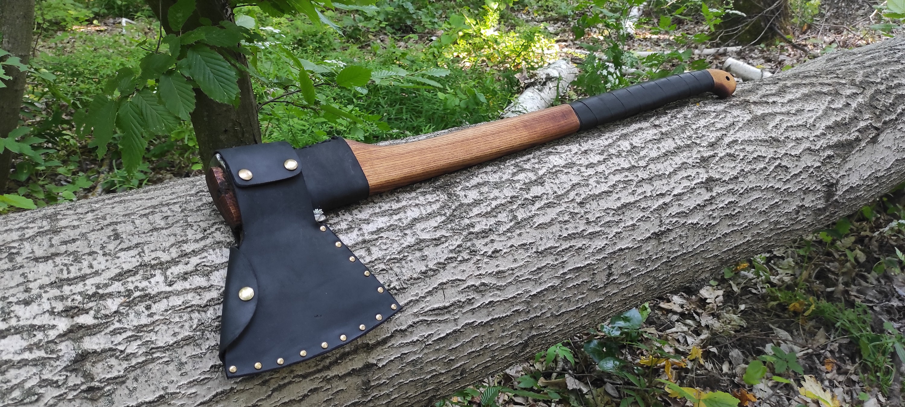 Japanese Traditional Hatchet for Pruning With Wood Handle, Japanese  Lumberjack Tool for Decision Trees, With a Brand 16.1in Length 