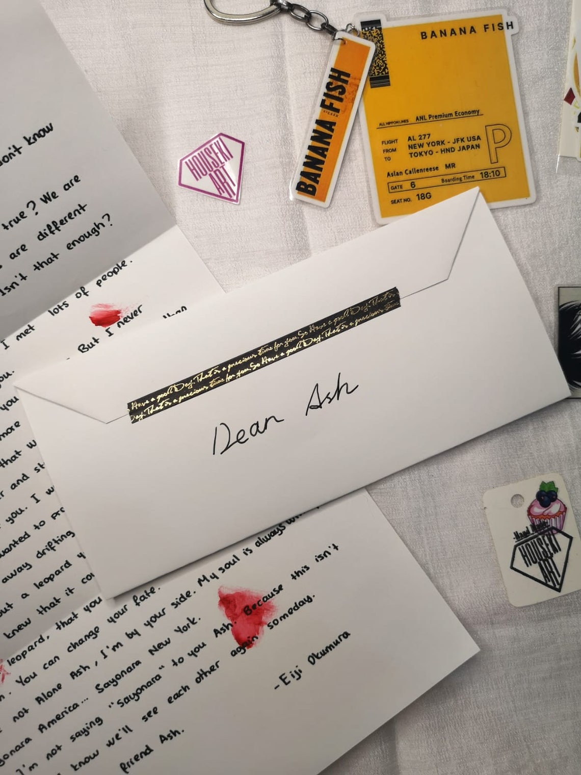 Banana Fish Letter Set / Anime / Manga / Manhwa / bl / yaoi / Etsy