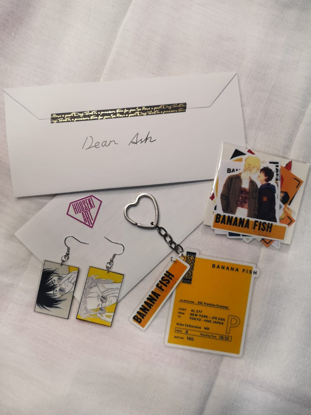 Banana Fish Letter Set / Anime / Manga / Manhwa / bl / yaoi / Etsy