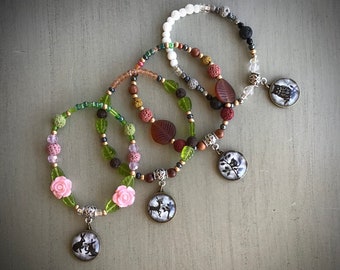 Four Seasons Aromatherapy Jewelry Bracciale Set