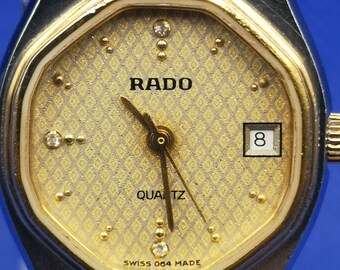 Vintage and Rare Rado Lady Quartz Watch. Swiss Made 064