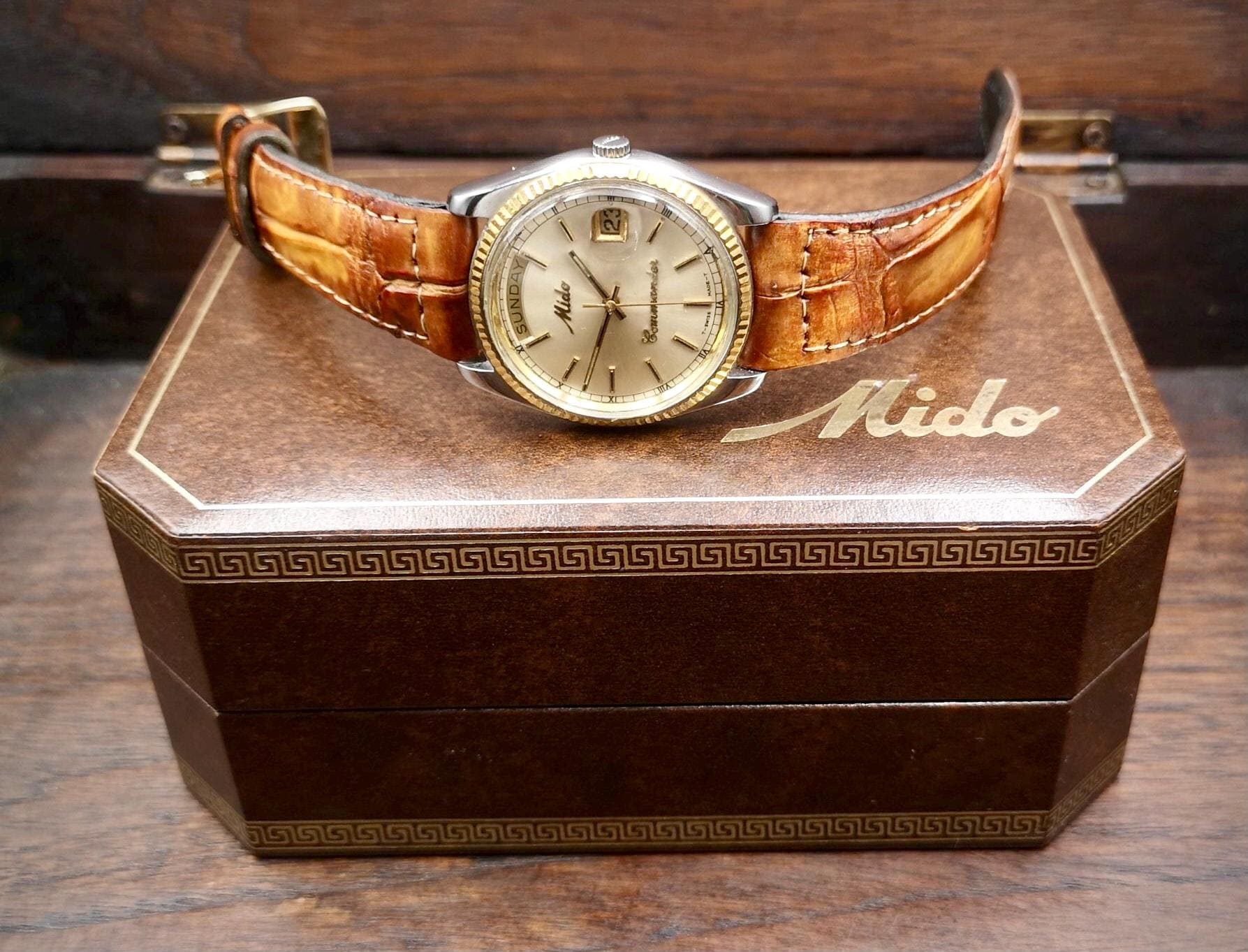 Mido vintage watch - Etsy 日本