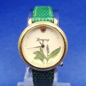 Vintage and Rare January  Anniversaire de Naissance watch.
