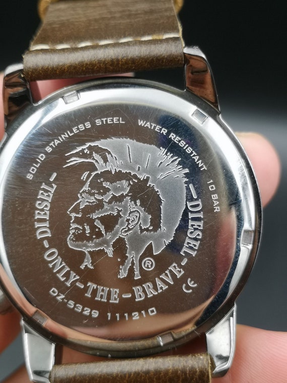 Vintage Diesel DZ 5329 Chronograph Watch. Etsy
