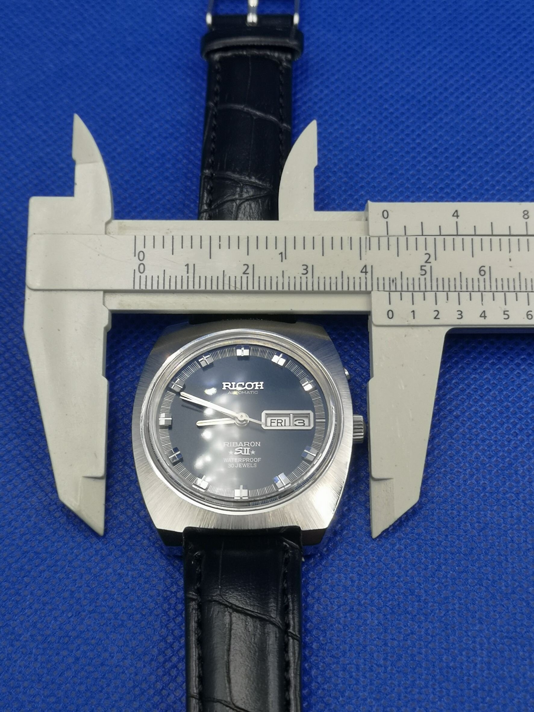 524/リコー RIBARON SⅡ 30石 オート 自動巻き メンズ 昭和レトロ RICOH リコー リバロンII オートマチック自動巻き 30