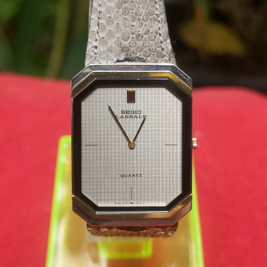 Vintage and Rare Seiko LASSALE Watch. Etsy