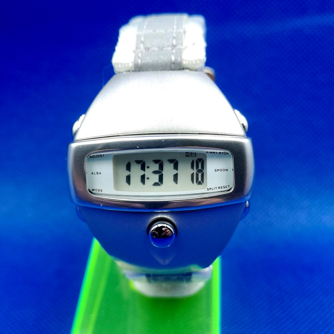 ALBA SPOON 動作品 W626-4010 当時物 - 時計 ALBA SPOON 動作品 W626-4010 当時物 - 時計