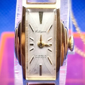 Vintage Citizen PHYNOX Hand-Winding Lady’ watch. 17 Jewels. 20 Microns watch.