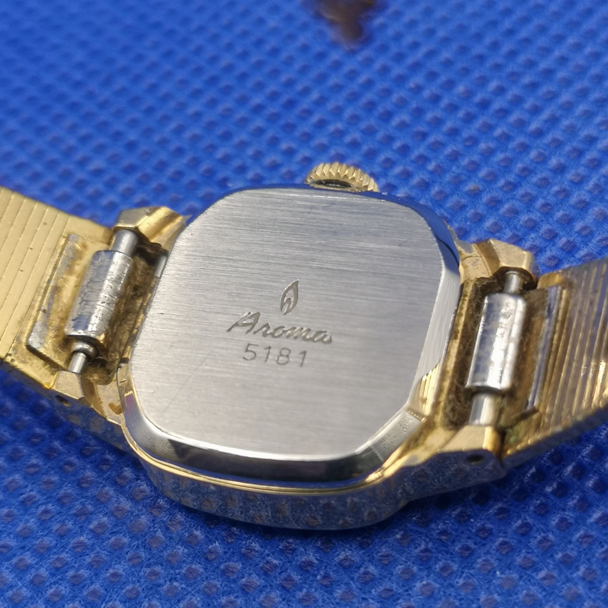 Yahoo!オークション - AROMAアロマスイス21jewels自動巻ジャンク