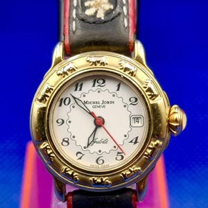 Vintage Michel Jordi Geneve Jubile’ Swiss Made Lady quartz watch.