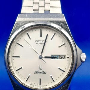 Vintage Seiko Silverwave Herren Quarzuhr. 5933-7000