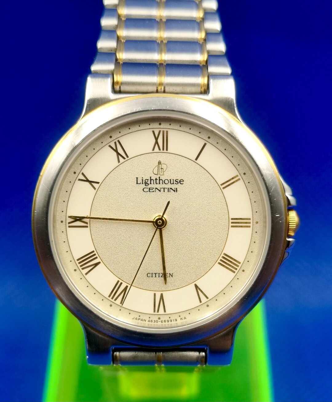 Citizen Lighthouse Centini 手巻き時計 Vintage Citizen Lighthouse Centini Quartz October 1991