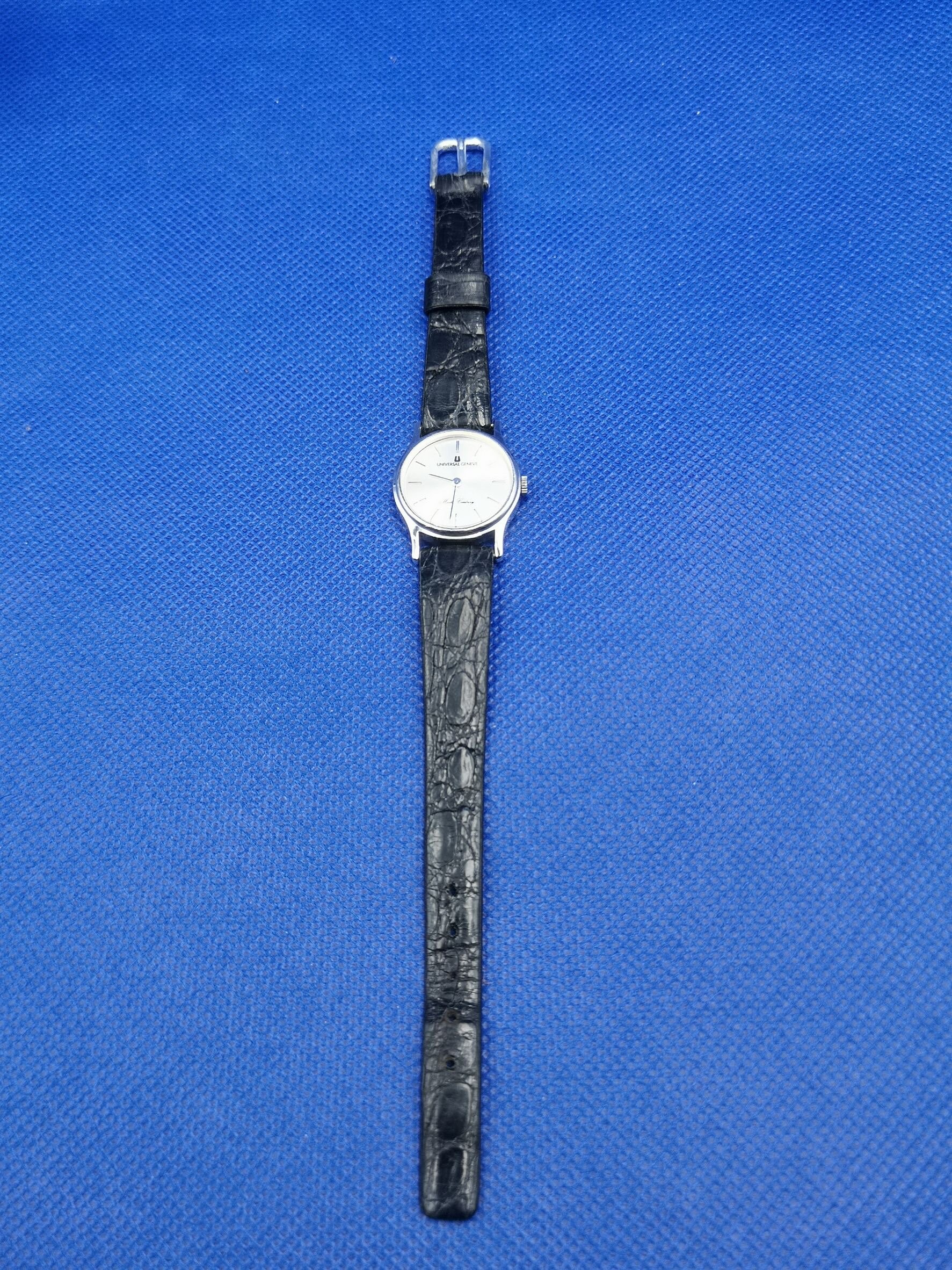 UNIVERSAL GENEVE Mark Heritage 腕時計 UNIVERSAL GENEVE Watch Mark Century Quartz 18K Gold Plated