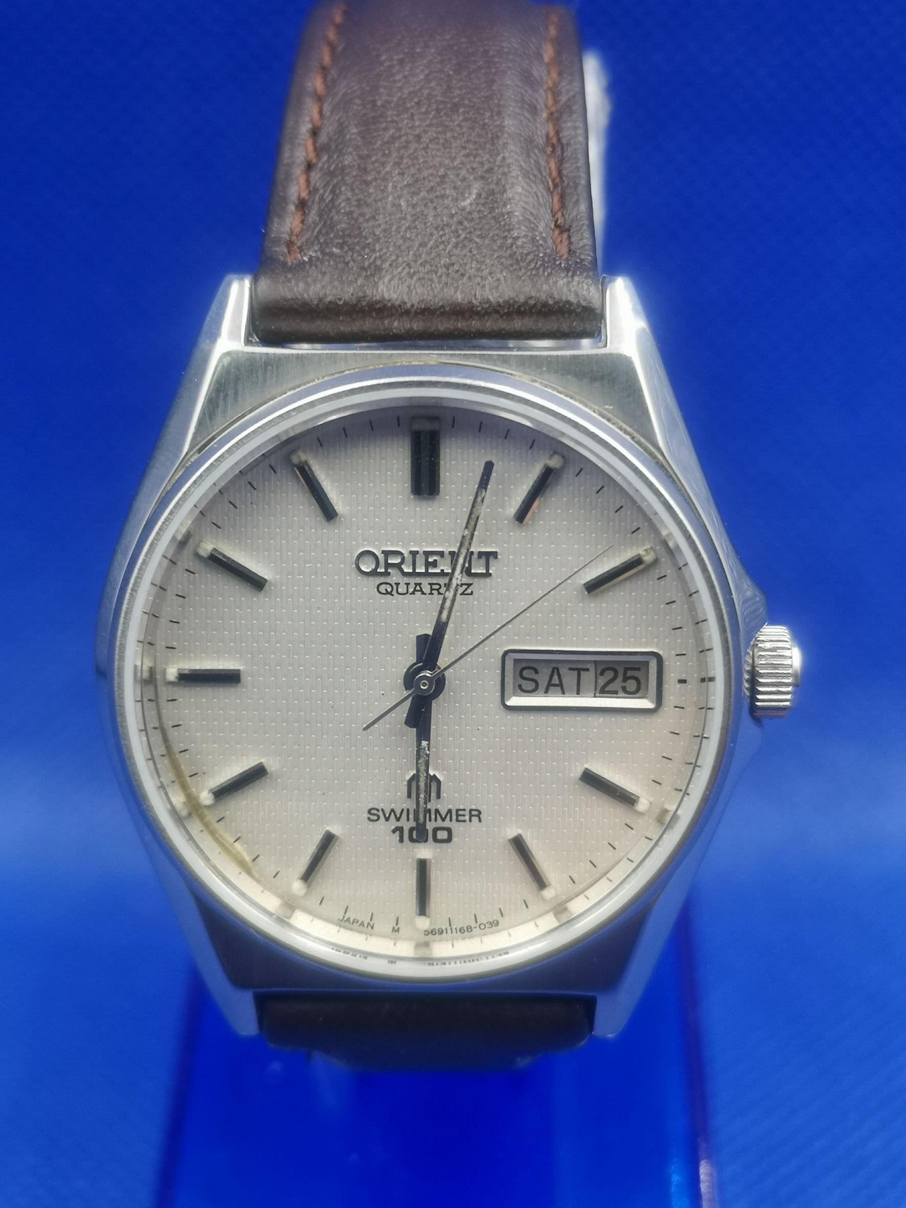 Vintage Orient Swimmer 100 Men's Quartz Watch. - Handpicked Vintage Orient Swimmer 100 Men's Quartz Watch. - Handpicked