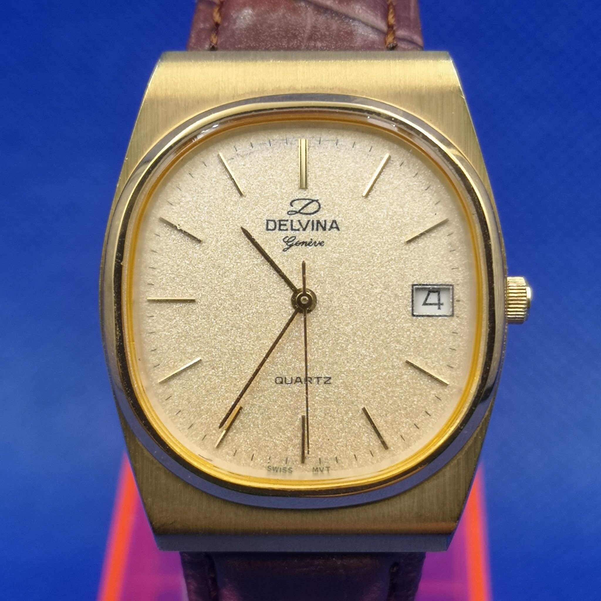 Delvina quartz watch price hot sale