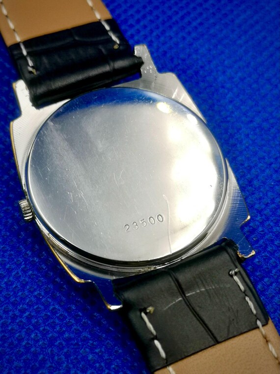 Montre Vintage Edox 681883 Subsecondes - Mécanique à Remontage Manuel - Années 60 - Neuf Avec étiquettes (NOS)