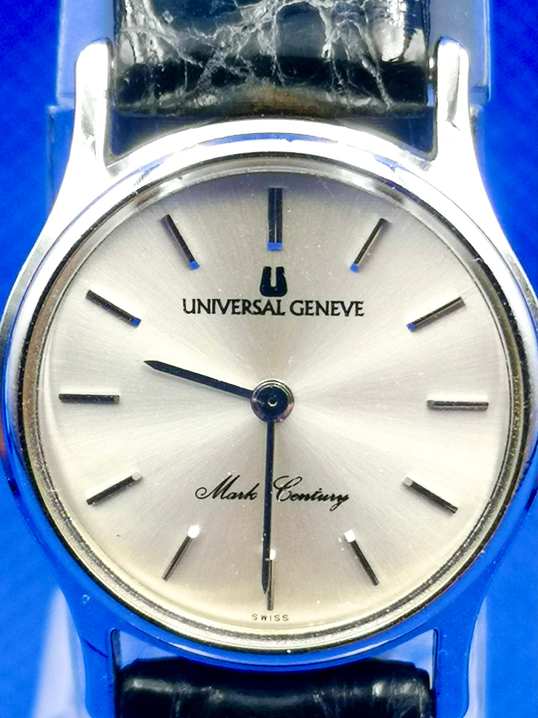 UNIVERSAL GENEVE メッシュバンド 時計 1960's Universal Geneve Vintage Mens Midsize Unisex Watch