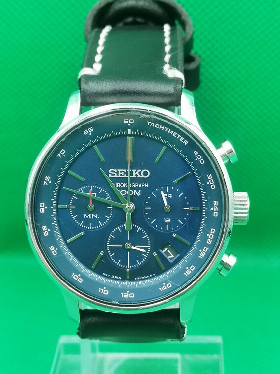 Buy Seiko Chronograph 8T63-00A0 Watch. Online in India - Etsy