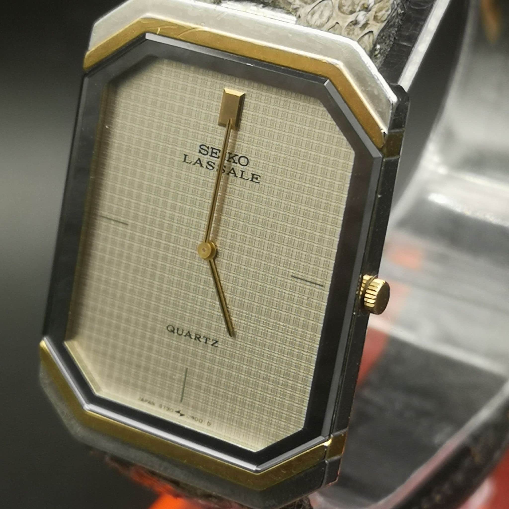 Vintage and Rare Seiko LASSALE Watch. Etsy