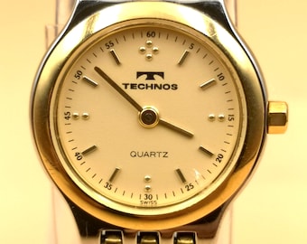 Vintage Technos lady Quartz watch.