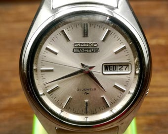 Vintage Seiko 5 Sports Automatic| Made in Japan | 7S36-00Y0| Black