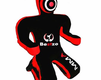 Mannequin Bestzo MMA, Jiu Jitsu brésilien, lutte, grappling, BJJ, noir, mannequin de lancer de sac de boxe de judo pour karaté, entraînement de boxe