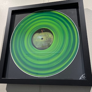 Together: Hand-painted LP vinyl art