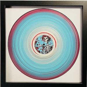 Miracle: Hand-Painted Grateful Dead Vinyl Record