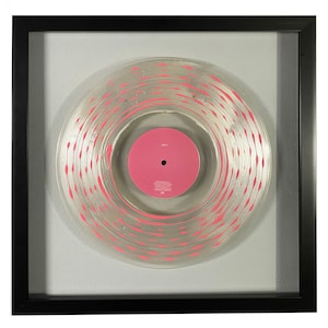 Thank You: Hand-Painted Vinyl art record art