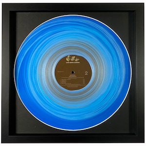 Sound Mind: Nirvana Hand-Painted Vinyl Art Rock Art Grunge Art Music Art